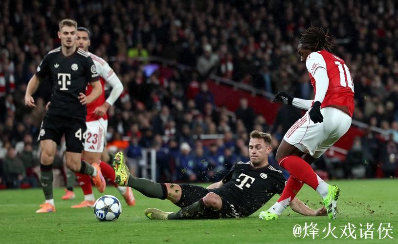 欧冠集锦：阿森纳3-1击败拜仁 姆巴佩表现抢眼